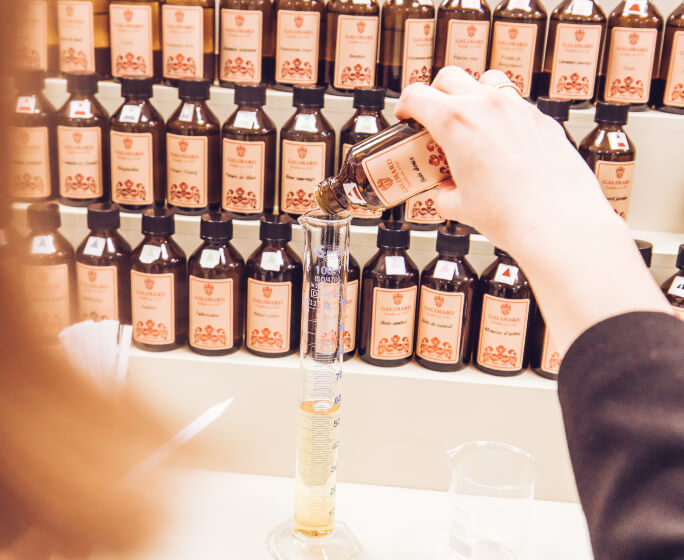 Comment choisir son parfum, atelier de création de parfum Galimard