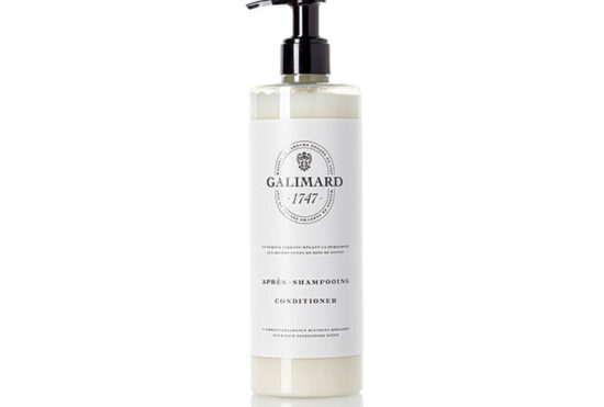 Après-shampoing de la gamme 1747 de la parfumerie grassoise Galimard