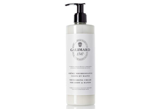 Crème corps & mains de la gamme 1747 de la parfumerie grassoise Galimard