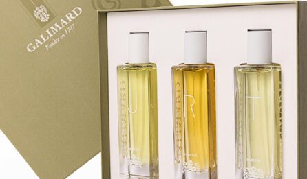 Coffret parfums mixte et unisexe : J (jasmin), R (rose), T (tubéreuse) de la gamme HERITAGE de la parfumerie grassoise Galimard