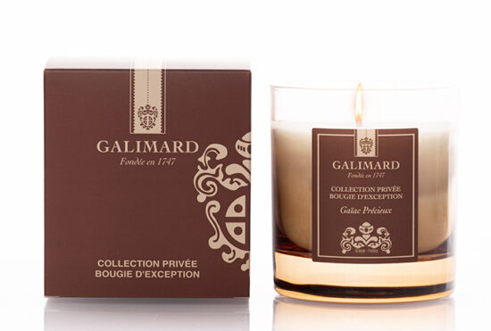 Bougie Gaïac Précieux Collection Privée Galimard