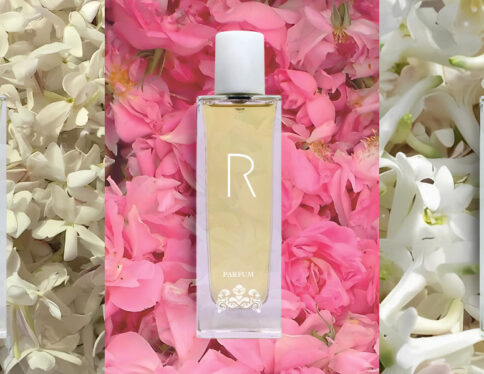 Gamme coffret HERITAGE de la parfumerie grassoise Galimard J (jasmin), R (rose), T (tubéreuse)