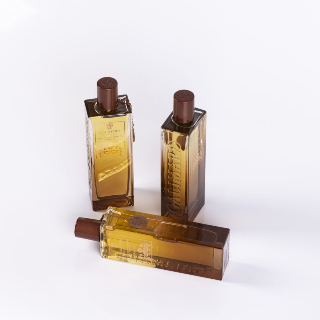 3 parfums mixtes de la gamme de parfum de la Collection Privée de la parfumerie grassoise et française Galimard