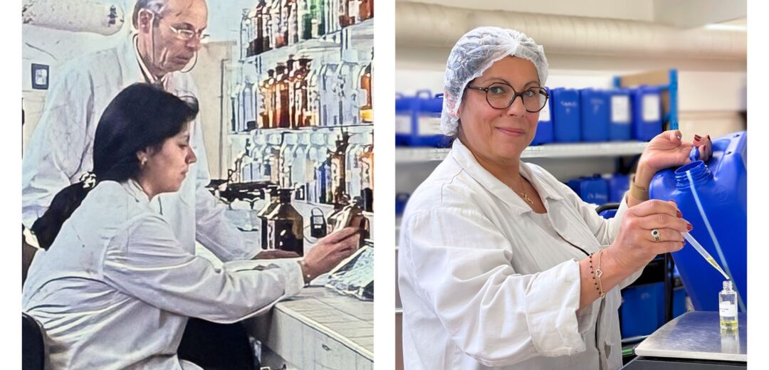 Portrait de Marianne responsable laboratoire au sein de la Parfumerie grassoise Galimard